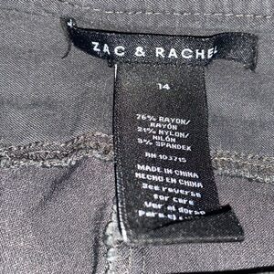 Zac & Rachel Charcoal Trousers